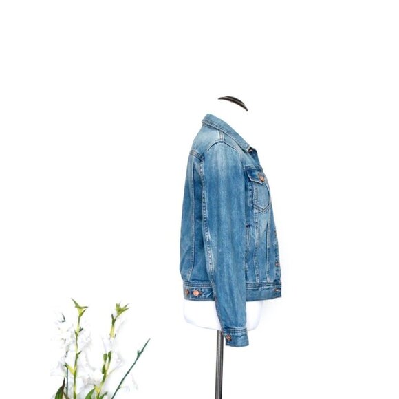 NEW! J. Crew Jean Denim Jean Jacket Blue SZ XXS - Picture 10 of 12